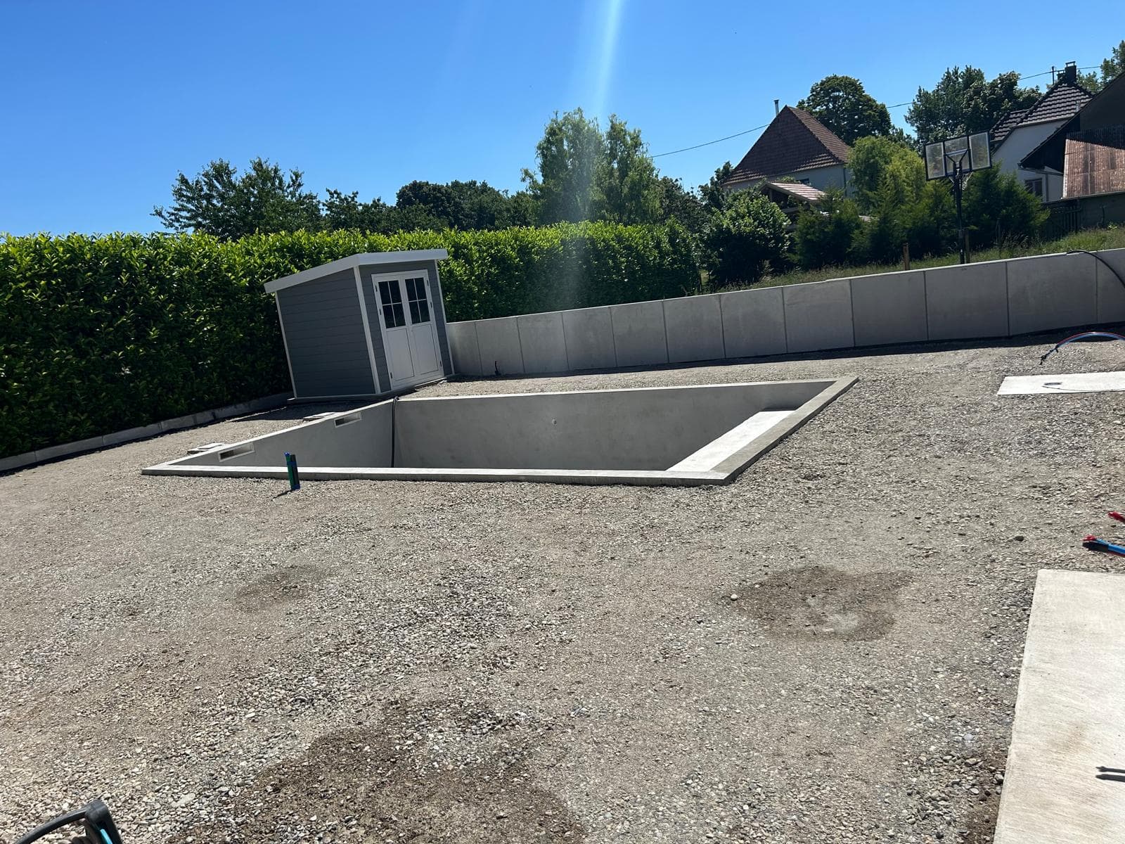 Construction de piscine